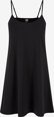 Urban Classics Dress in Black: front