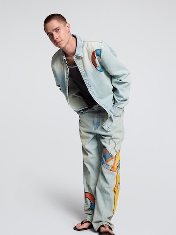 Desigual Regular fit Overhemd in Blauw