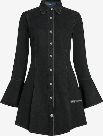 KARL LAGERFELD JEANS Puseromekko koossa 40 värissä musta denim, Tuotenäkymä
