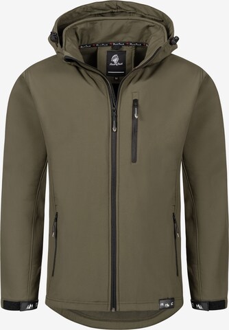 Rock Creek Outdoorjacke in Grün: predná strana