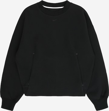 juoda Nike Sportswear Megztinis be užsegimo 'TCH FLC': priekis