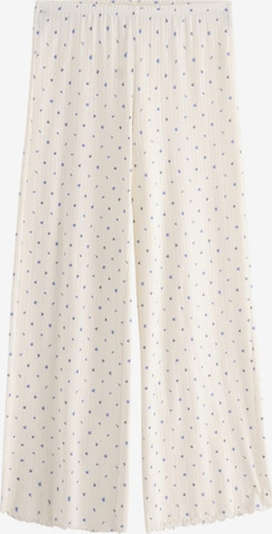 balts Lindex Pidžamas bikses: no priekšpuses