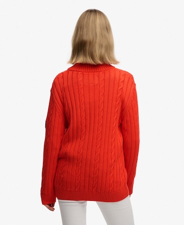 Superdry Pullover in Orange