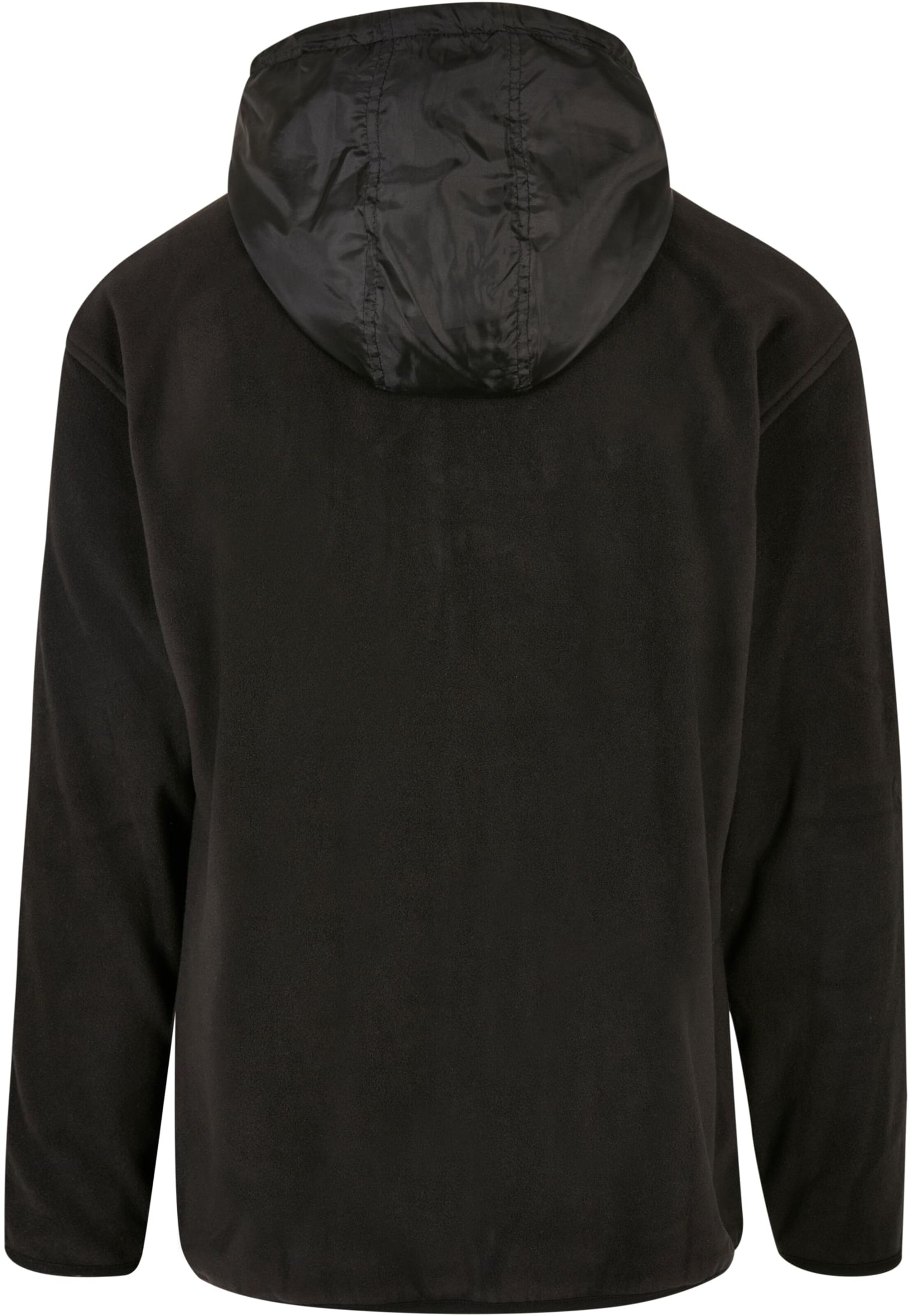 Jachetă  fleece de la Urban Classics pe negru