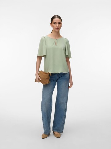 VERO MODA Bluse 'VMalva' in Grün