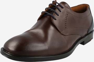 LLOYD Lace-Up Shoes 'Kalmar' in Brown: front