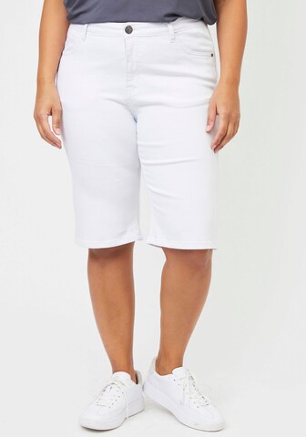 ADIA fashion Regular Jeans in White: front