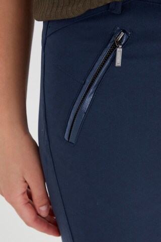 Fransa Skinny Pants 'Zio 1' in Blue