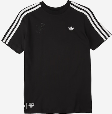 Tricou de la ADIDAS ORIGINALS pe negru: față