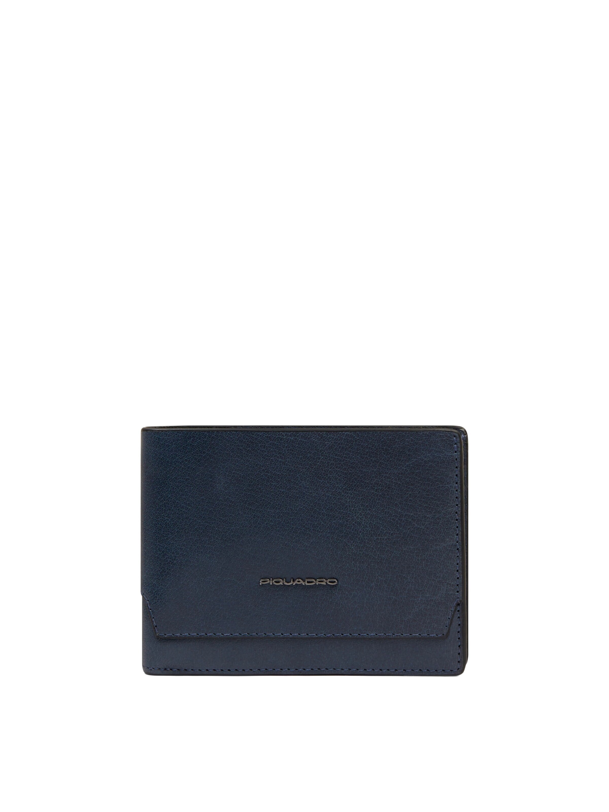 Piquadro Portemonnaie‌‌‌‌‌‌‌‌ in Blau: Vorderseite
