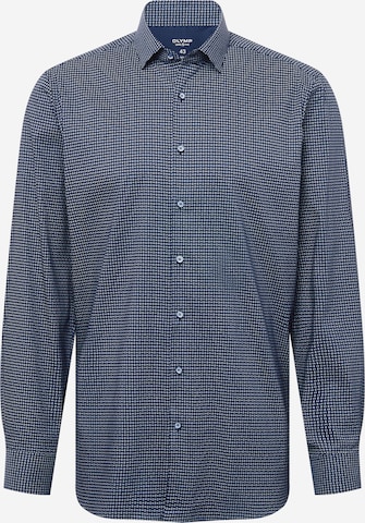 OLYMP Slim fit Button Up Shirt in Blue: front