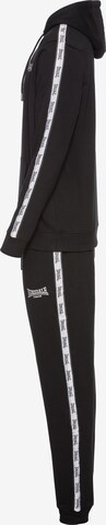 LONSDALE Jogginganzug in Schwarz