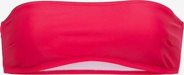 LSCN by LASCANA Бандо Верх бикини в Красный: спереди