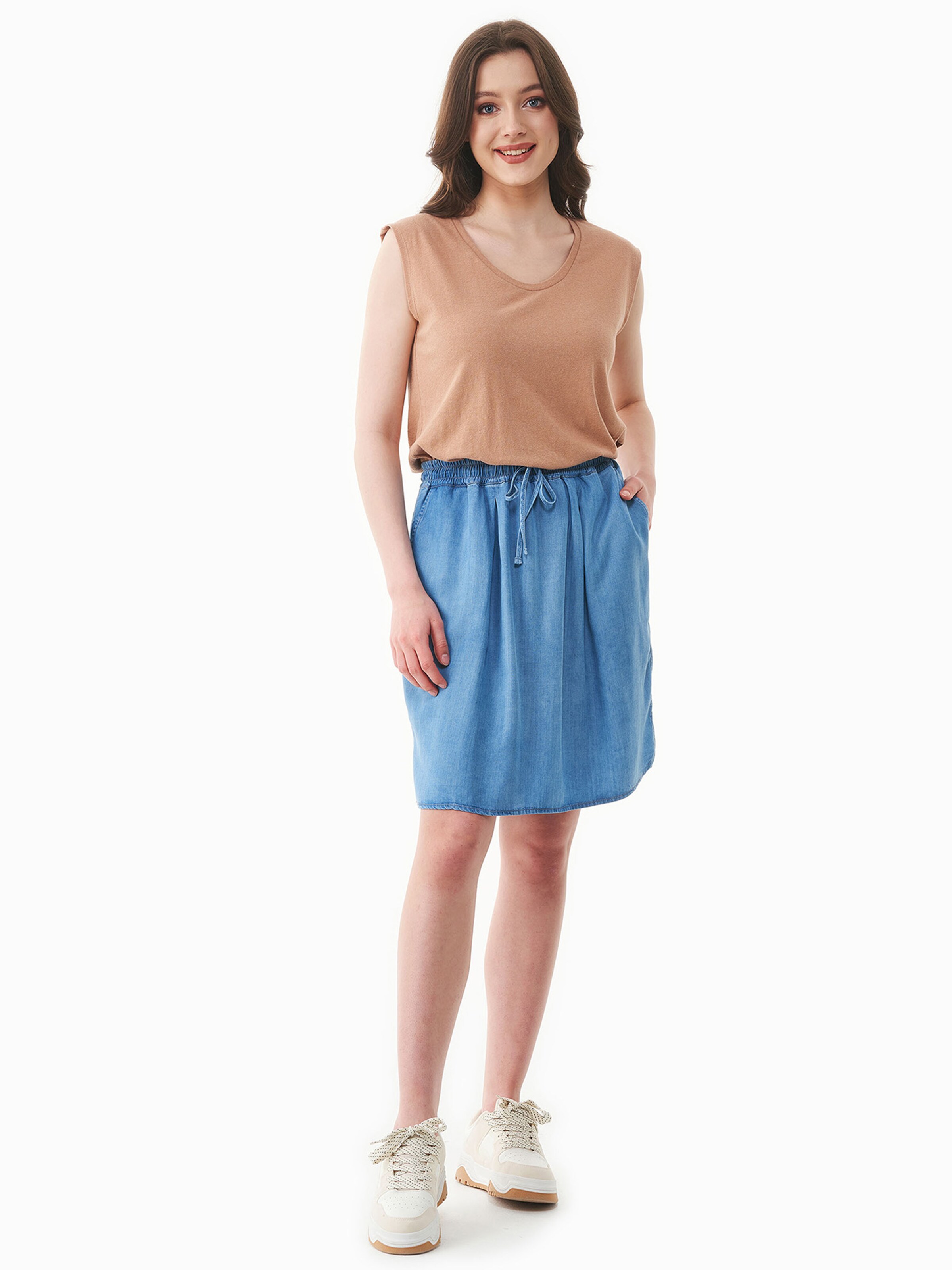 Organication Skirt in Blue