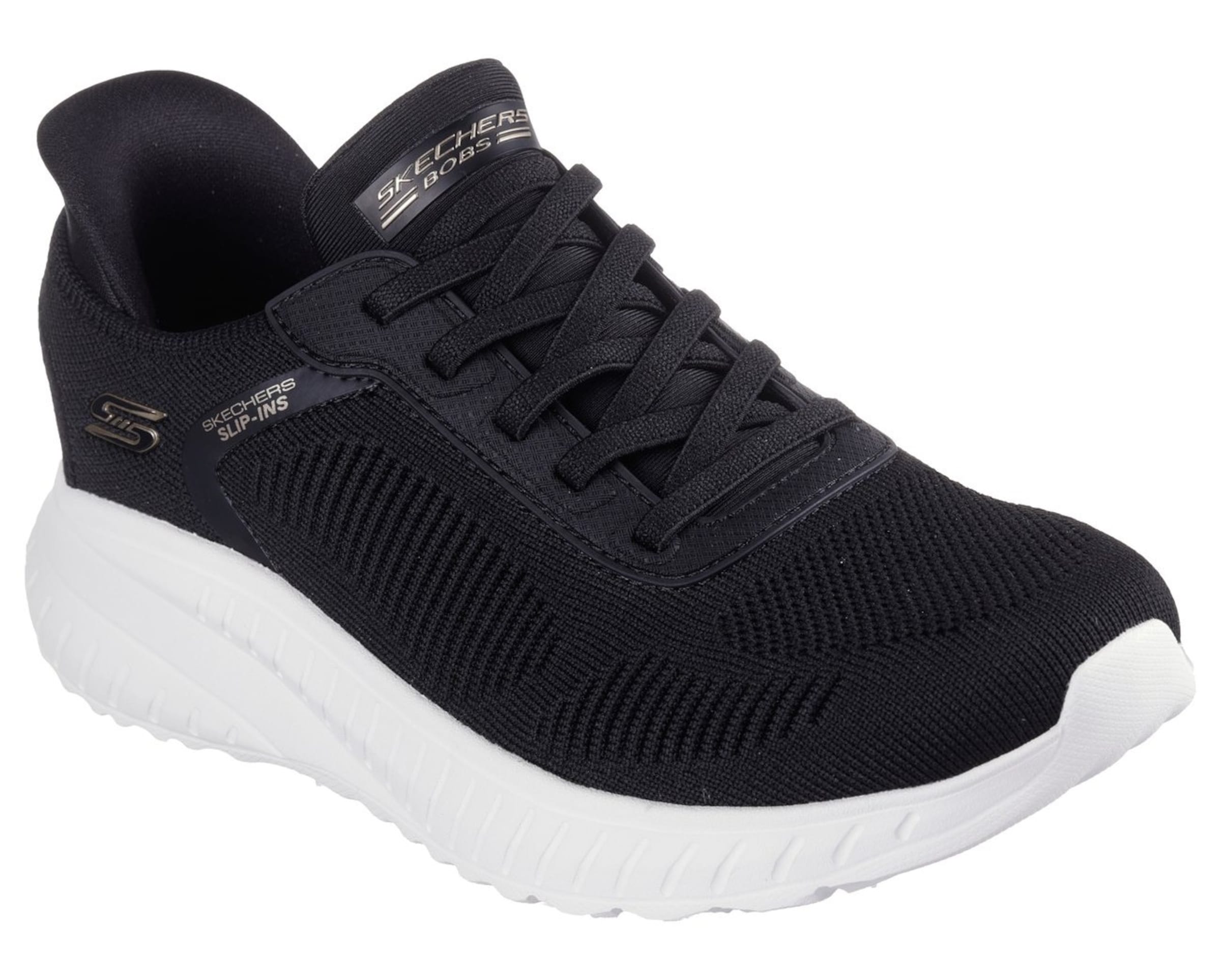 SKECHERS Sneakers laag 'Bobs Squad' in Zwart: voorkant