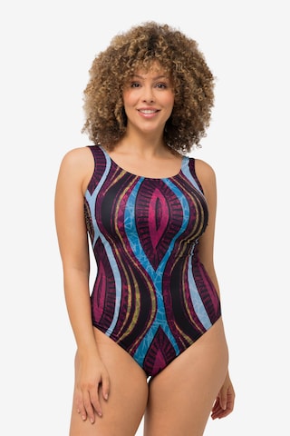 Maillot de bain Ulla Popken en mélange de couleurs : devant