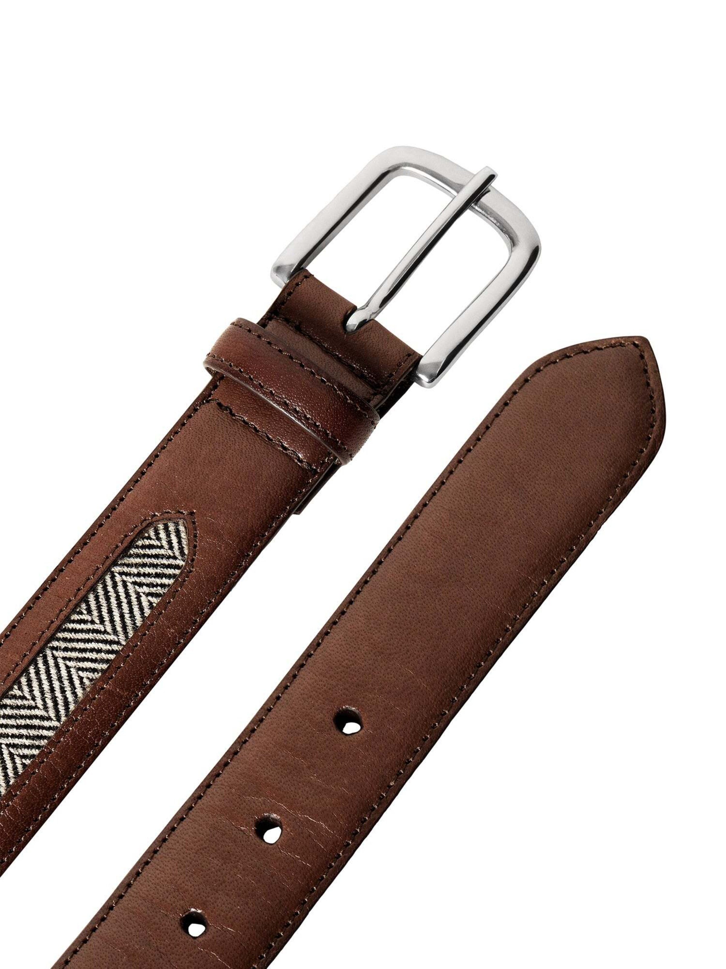 Hackett London Belt ' HRBONE ' in Brown