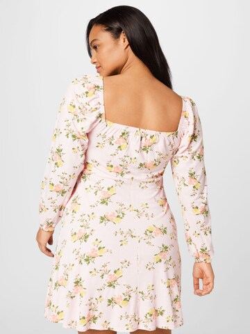 Missguided PlusHaljina - roza boja