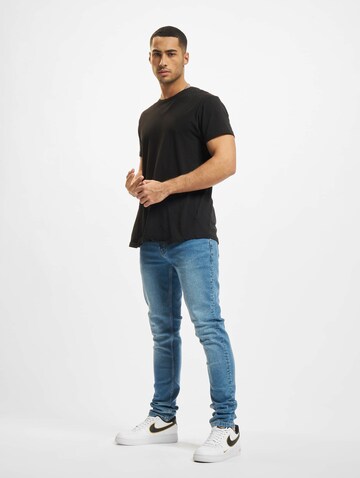 Denim Project Skinny Jeans 'Mr. Red' in Blue