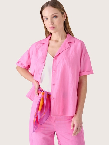 Camomilla Blouse 'CHORT' in Roze: voorkant