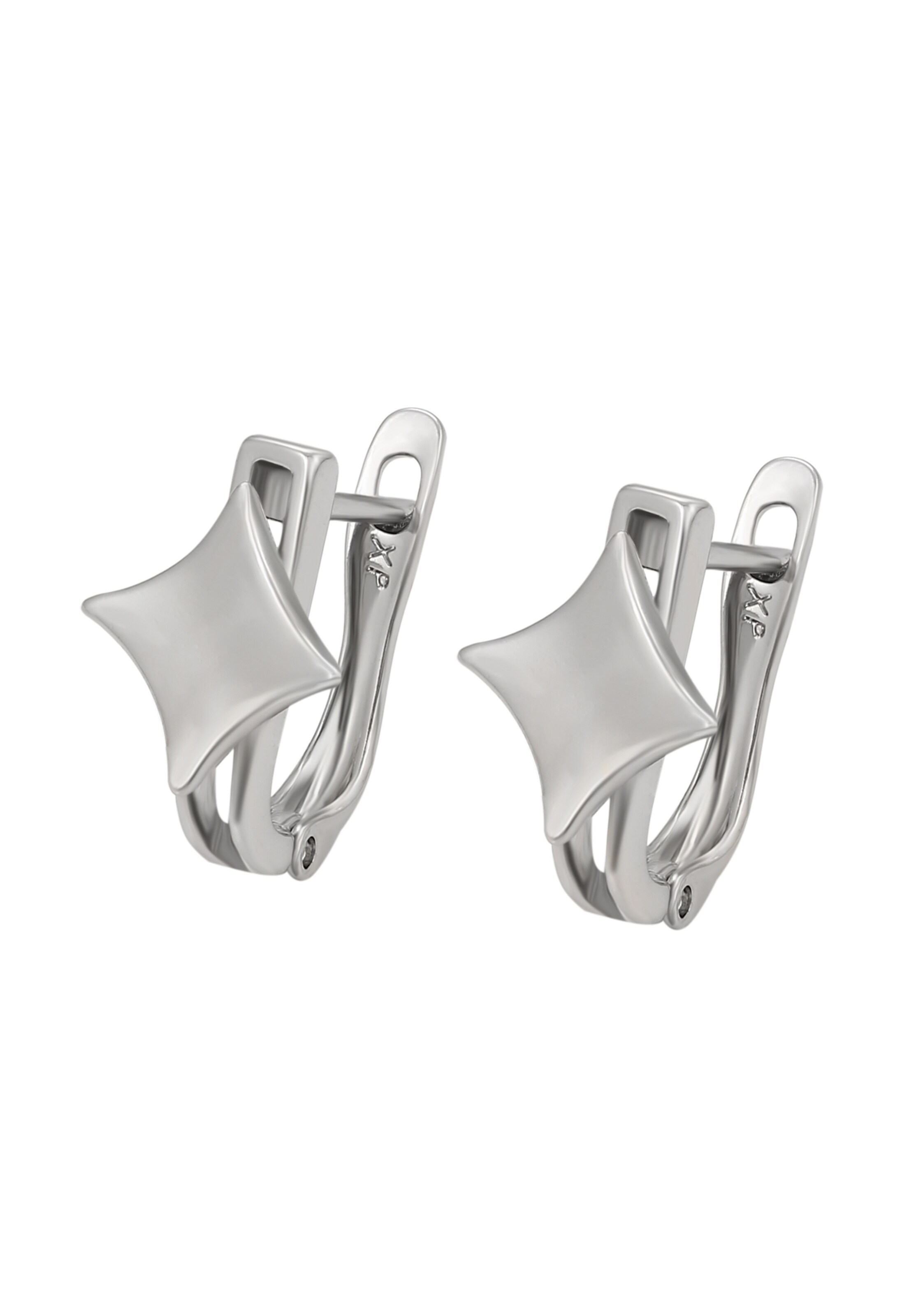 faina - Pendientes en plata: frente