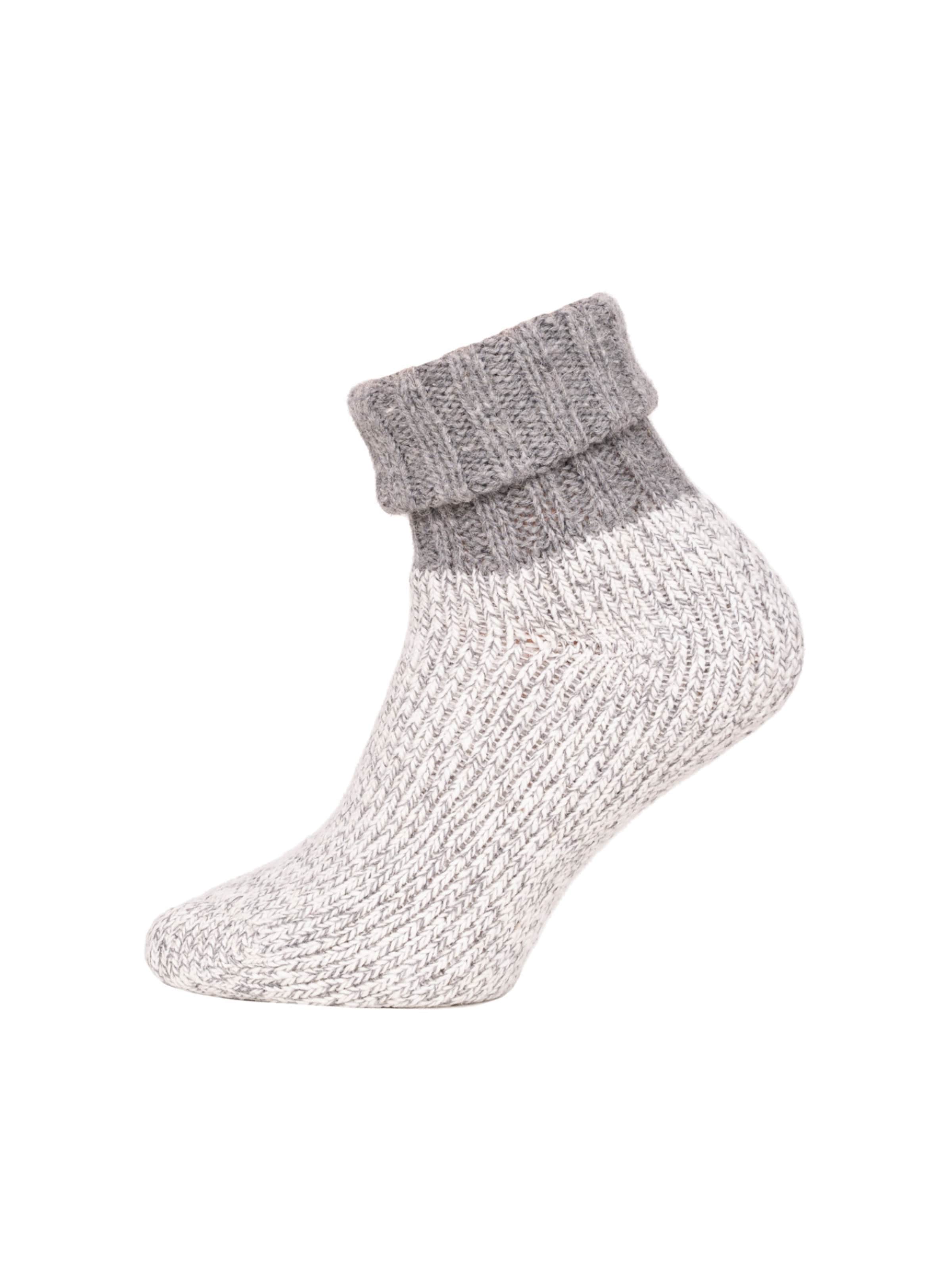 HomeOfSocks Socks 'HOS459' in Grey: front