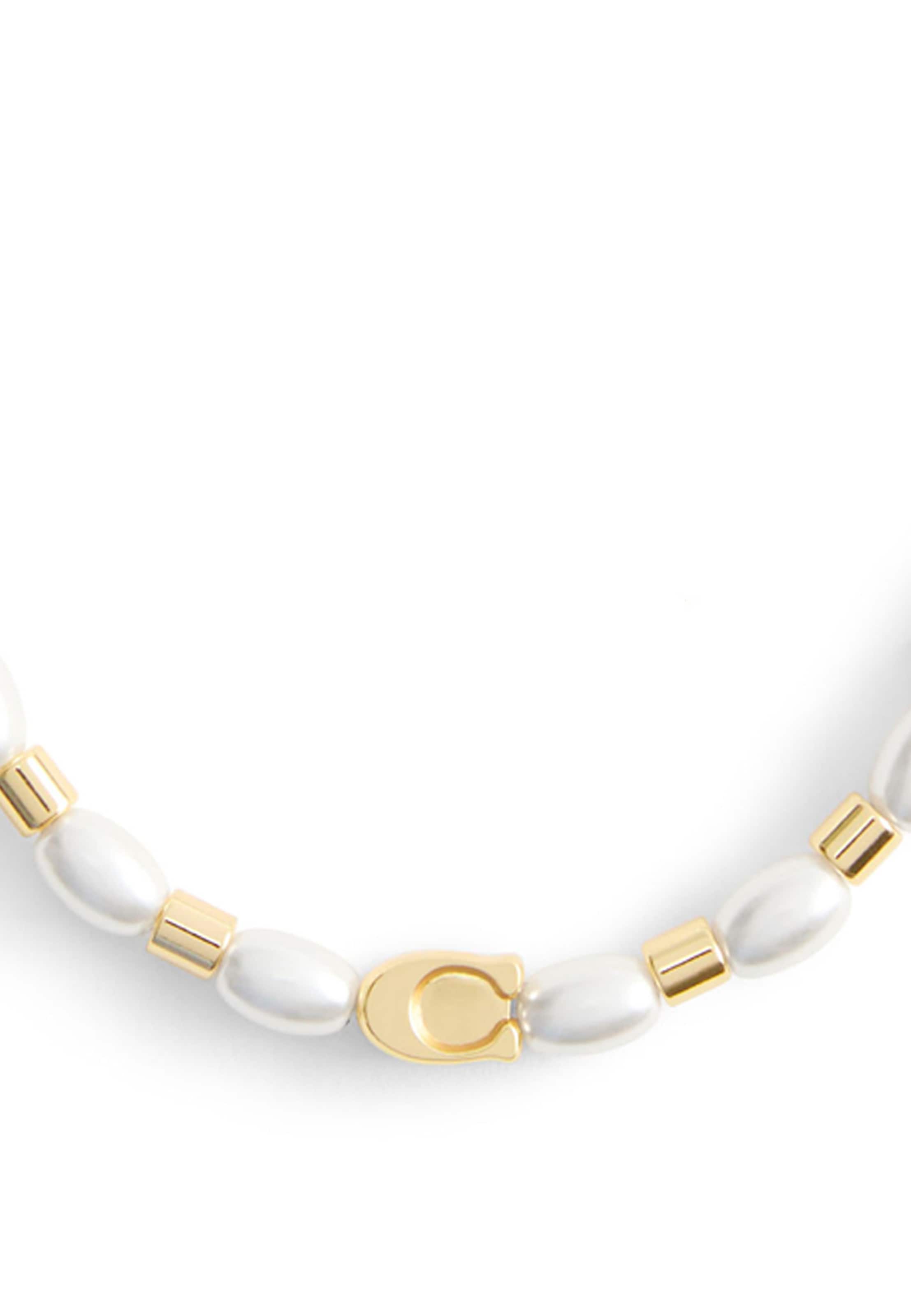 COACH Armband 'Signature' i guld