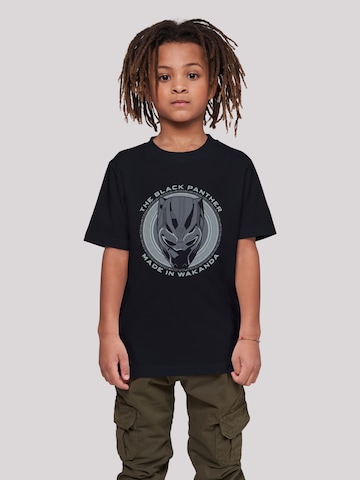 F4NT4STIC T-Shirt 'Marvel Black Panther Made in Wakanda' in Schwarz: predná strana