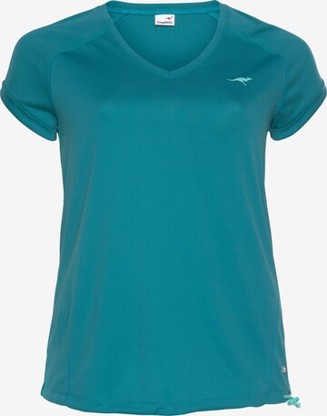 KangaROOS Performance Shirt in Blue: front