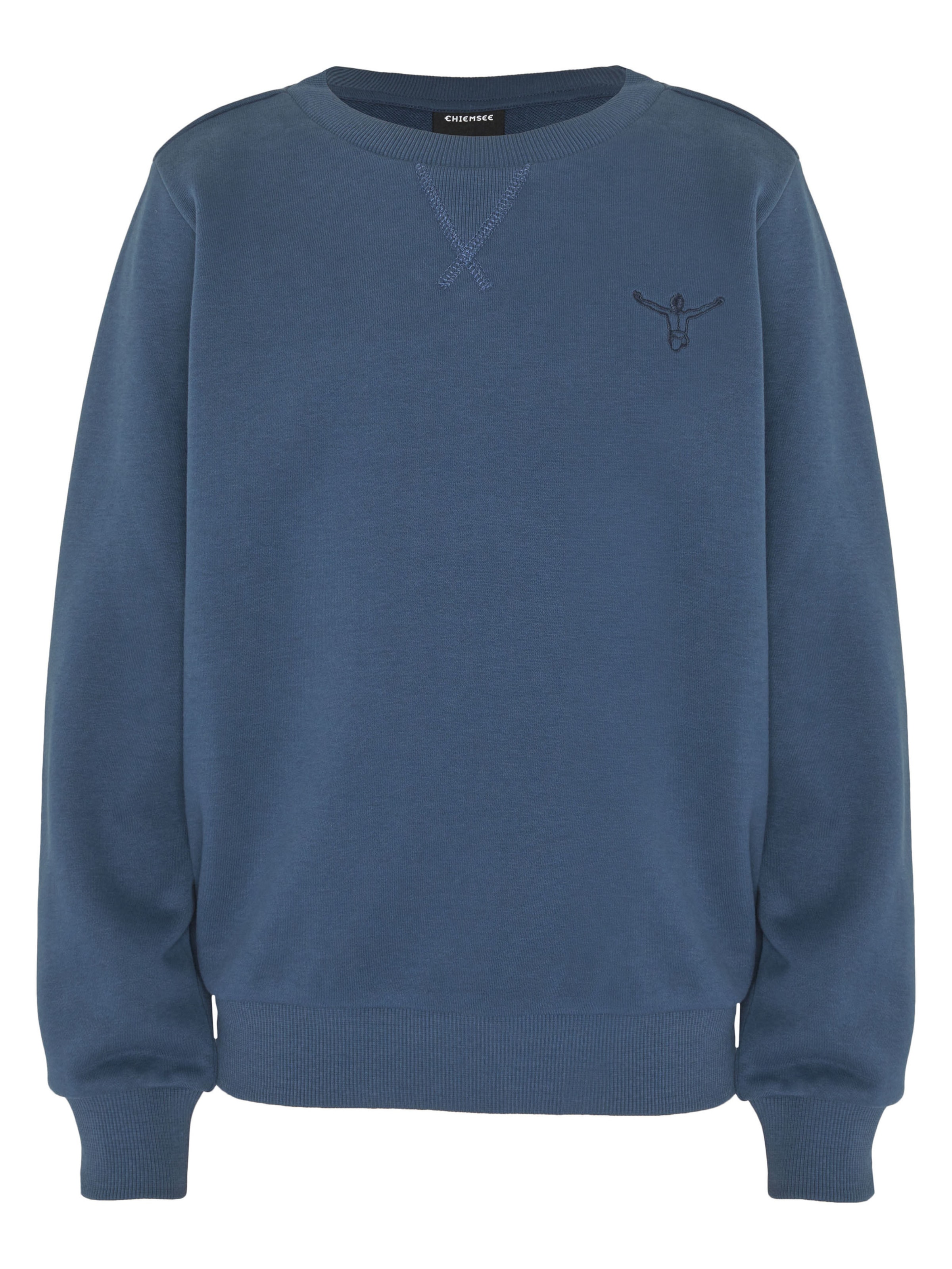 CHIEMSEE Sweatshirt ' mit tonalem Logo ' in Blue: front
