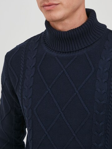 Pull-over !Solid en bleu