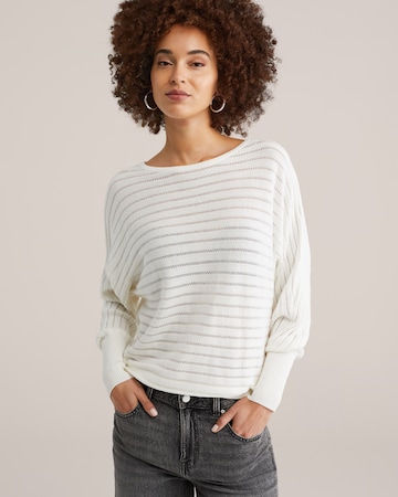 WE Fashion Sweter w kolorze biały