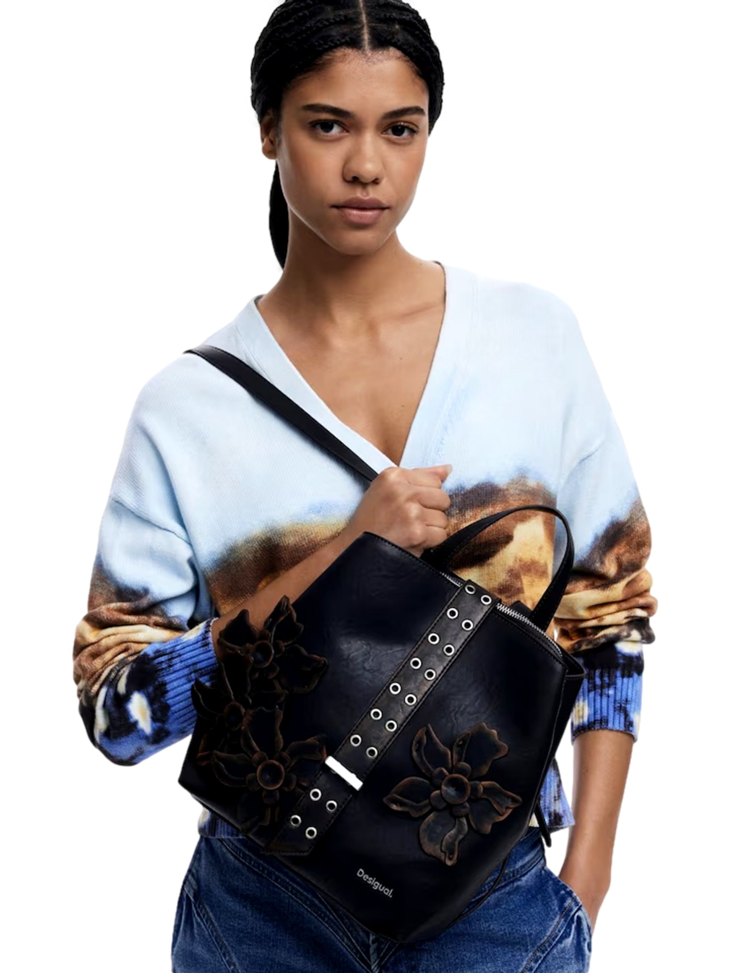 Sac à dos 'Curio Choco Sumy' Desigual en marron : devant