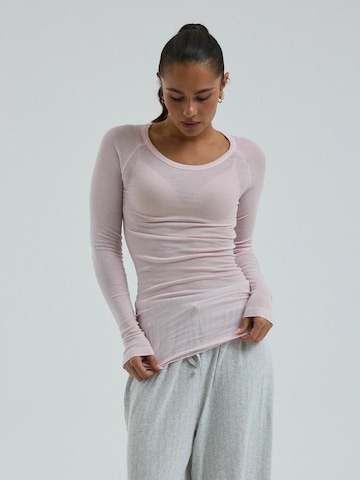 Seamless Basic Top ' Cotton ' in Pink