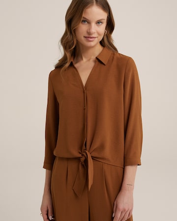 WE Fashion Bluse i brun: forside