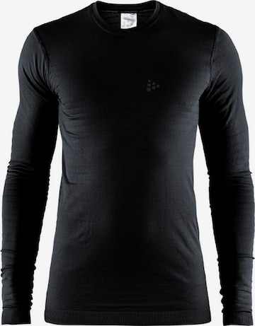 Craft Base Layer 'WARM COMFORT LS' in Black: front