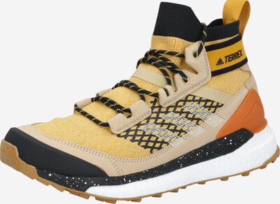 Botine 'TERREX Free Hiker' ADIDAS PERFORMANCE pe galben închis / culori mixte, Vizualizare produs