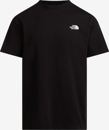 THE NORTH FACE Shirt 'THE NORTH FACE M BOX NSE CELEBRATION T-SHIRT' in Zwart: voorkant