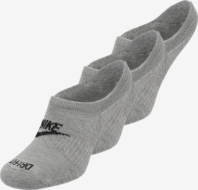 Nike Sportswear Meias curtas em cinzento / preto, Vista do produto
