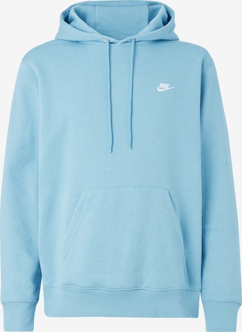 Sweat-shirt 'Club' Nike Sportswear en vert : devant