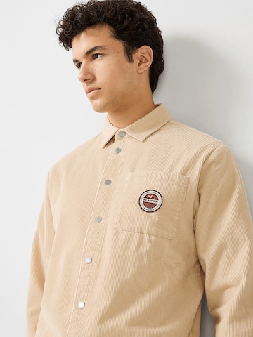 FC BAYERN MÜNCHEN Regular fit Button Up Shirt in White