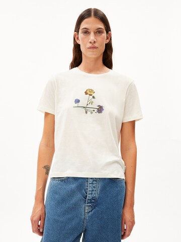 T-shirt 'MAARLA LITAA' ARMEDANGELS en beige : devant