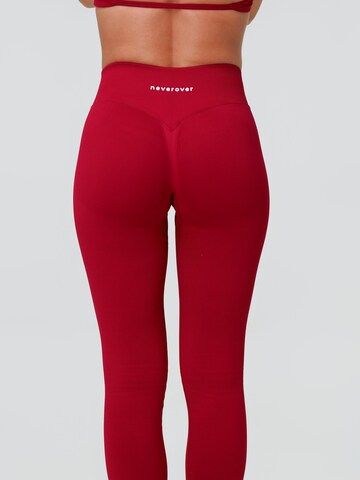 Skinny Leggings 'Hue' de la neverover pe roșu
