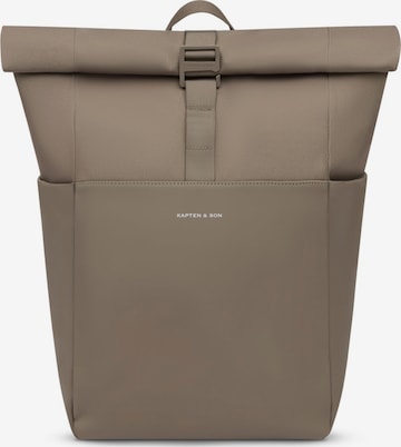 Kapten & Son Rucksack 'Lund Basic' in Braun: Vorderseite