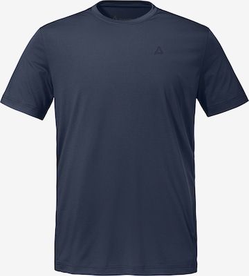T-Shirt fonctionnel 'Chipoma' Schöffel en bleu : devant