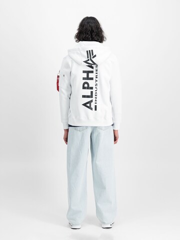 ALPHA INDUSTRIES Sweatshirt‌‌‌ in Weiß
