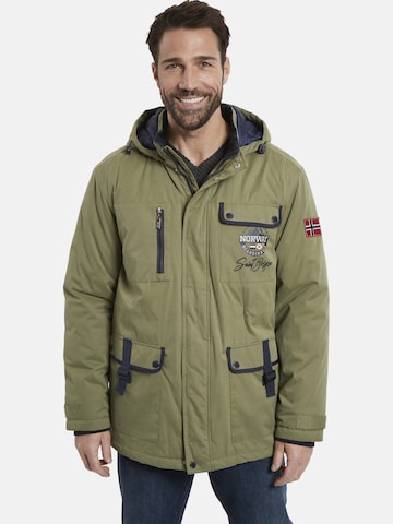 Parka d’hiver 'Azulon' Jan Vanderstorm en vert : devant