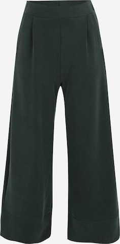 žalia Rich & Royal Plačios klešnės Klostuotos kelnės: priekis