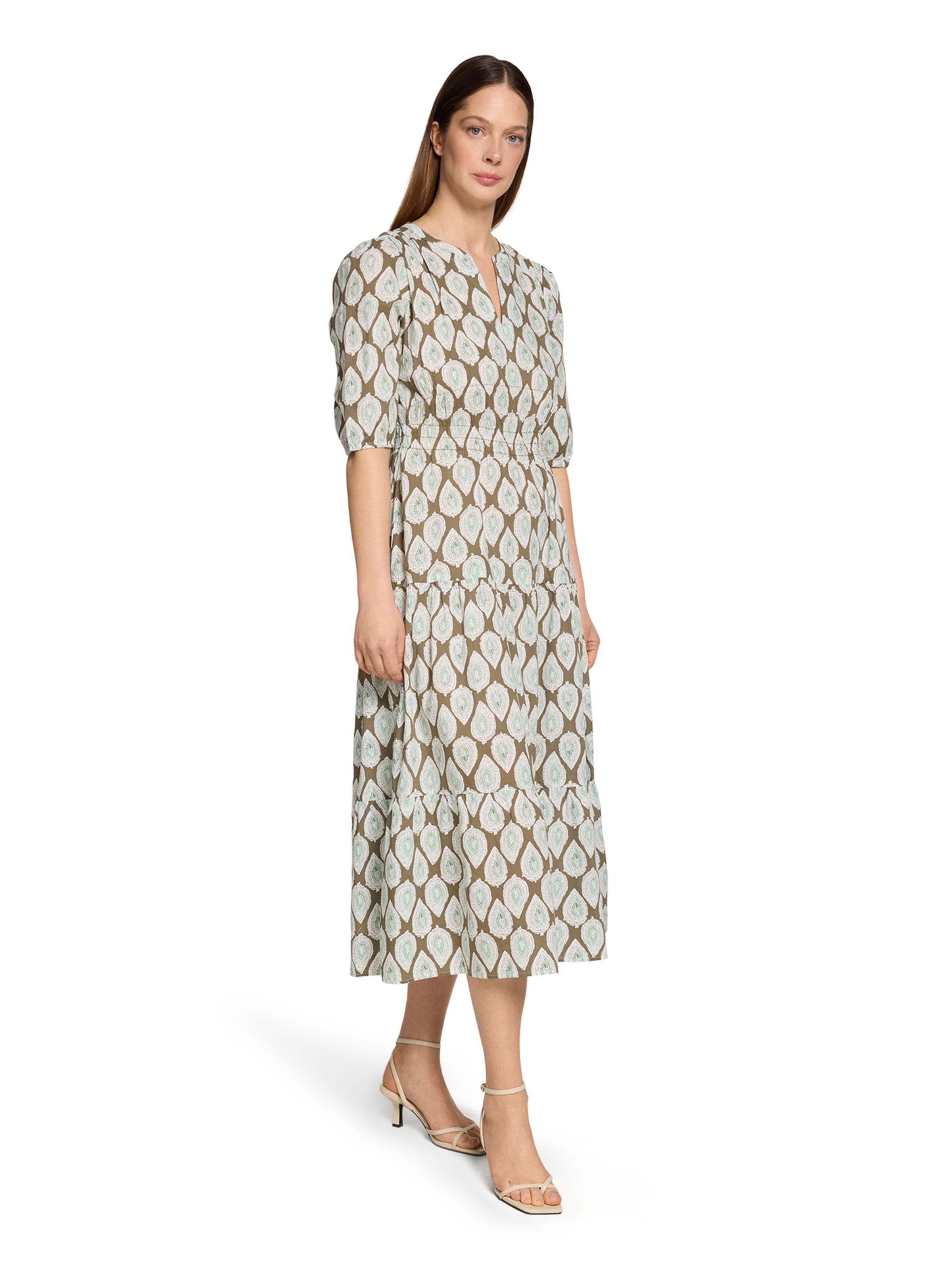 Cartoon Evening dress in Green