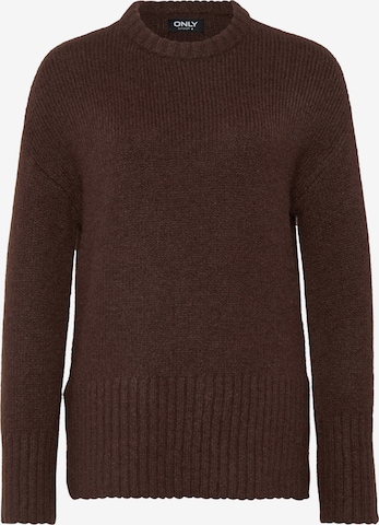 Only Tall Pullover 'ONLMAGGIE' in Braun: Vorderseite